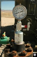 Pressure Gauge. Photo by Dawn Ballou, Pinedale Online.