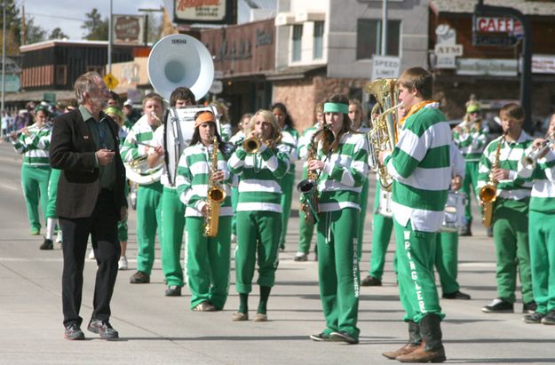 PHS Band. Photo by Pam McCulloch, Pinedale Online.