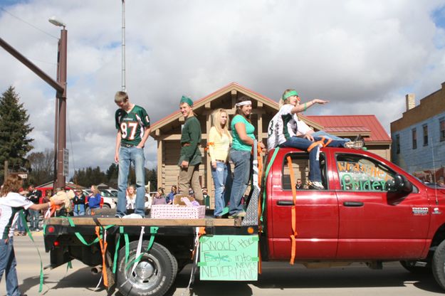 Junior Float. Photo by Pam McCulloch, Pinedale Online.