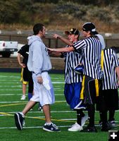 Coach Devin Call. Photo by Pam McCulloch, Pinedale Online.