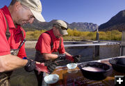 New Fork Lake egg collecting. Photo by Mark Gocke, WGFD.