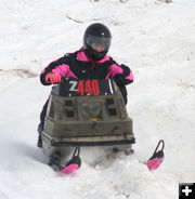 Sled 2440. Photo by Dawn Ballou, Pinedale Online.
