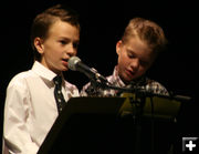 Narrators . Photo by Pam McCulloch, Pinedale Online.