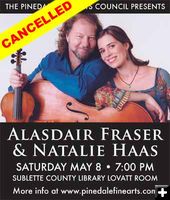 Concert Cancelled. Photo by Pinedale Fine Arts Council.