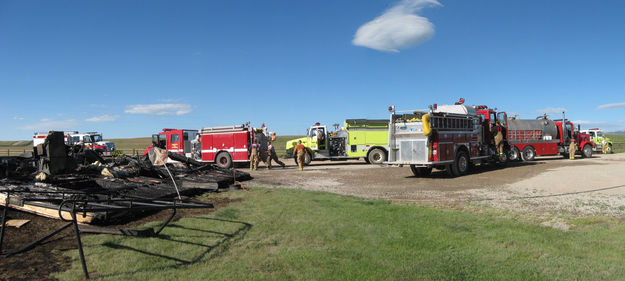 Fire Trucks. Photo by TJ  Hunt.