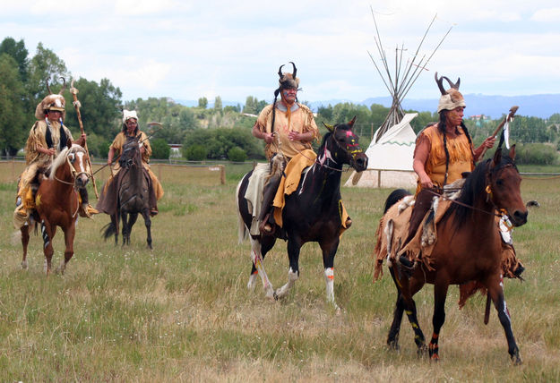 Antelope Soldiers. Photo by Clint Gilchrist, Pinedale Online.