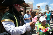 Balloon Pirate. Photo by Pam McCulloch, Pinedale Online.