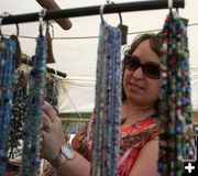 Beads. Photo by Pam McCulloch, Pinedale Online.