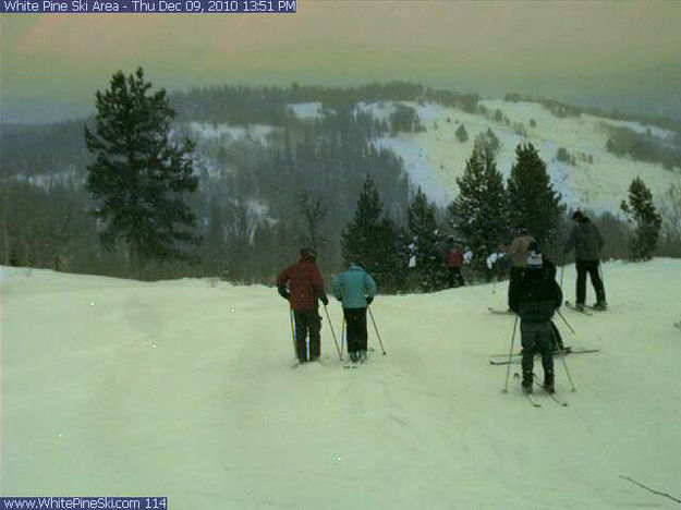 Opening Day. Photo by White Pine top webcam.