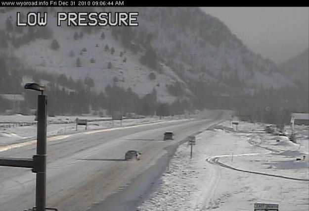 Snake River Canyon. Photo by Wyoming Department of Transportation webcam.