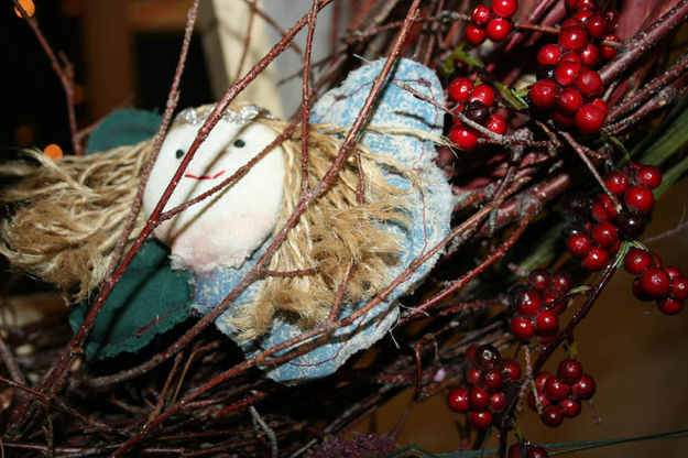 Big J's wreath detail. Photo by Dawn Ballou, Pinedale Online.
