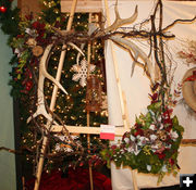 Bridger Mechanical wreath. Photo by Dawn Ballou, Pinedale Online.