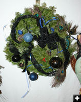 Encana-Jennifer Gibson wreath. Photo by Dawn Ballou, Pinedale Online.