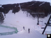 Uncrowded slopes. Photo by Bob Rule, KPIN 101.1 FM Radio.