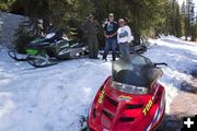 June 25th snowmobiling. Photo by Dave Bell.