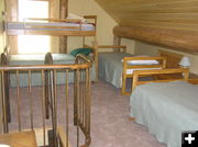 Cabin bunks. Photo by Dawn Ballou, Pinedale Online.