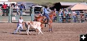 Ribbon roping. Photo by Carie Whitman.