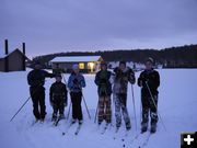 Nordic Skiers. Photo by Pinedale Junior Nordic Ski Program.