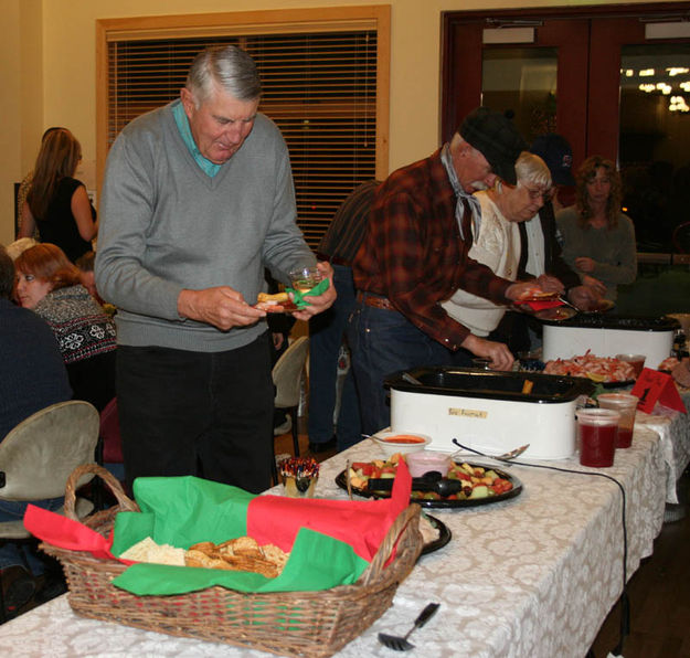 Great food!. Photo by Dawn Ballou, Pinedale Online.