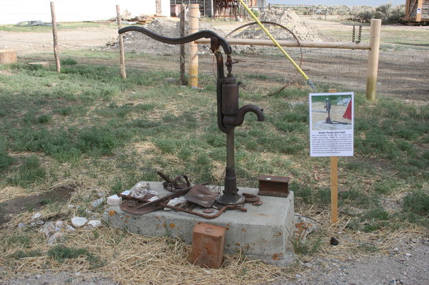 Water well. Photo by Dawn Ballou, Pinedale Online.