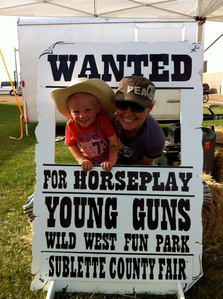 Horseplay. Photo by Young Guns Wild West Fun Park.