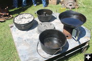 Dutch Ovens. Photo by Dawn Ballou, Pinedale Online.