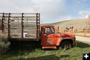 Old ranch truck. Photo by Dawn Ballou, Pinedale Online.