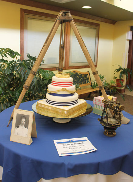 Cake display. Photo by Dawn Ballou, Pinedale Online.