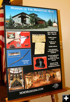 Museum poster. Photo by Dawn Ballou, Pinedale Online.