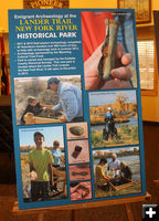 Lander Trail New Fork Park poster. Photo by Dawn Ballou, Pinedale Online.