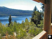 View from cabin. Photo by Pinedale Online.