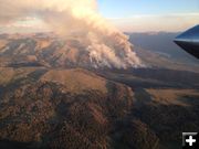 Green Fire. Photo by Bridger-Teton National Forest.