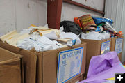Full bins. Photo by Dawn Ballou, Pinedale Online.