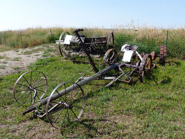 Ranch equipment. Photo by Dawn Ballou, Pinedale Online.