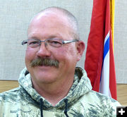 Stephen Haskell - new Sheriff. Photo by Dawn Ballou, Pinedale Online.