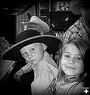 Kids and Cowboys. Photo by Terry Allen.