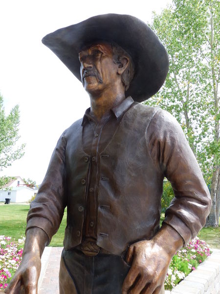 Cowboy detail. Photo by Dawn Ballou, Pinedale Online.