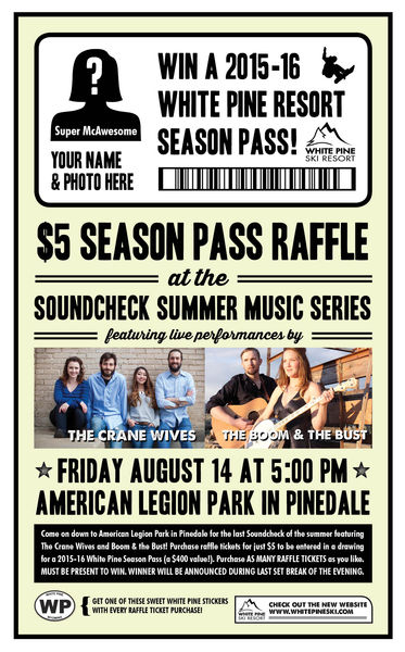 White Pine Raffle. Photo by Pinedale Fine Arts Council.