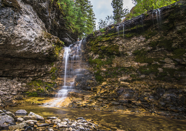 Lime Creek Falls. Photo by Arnold Brokling Photo.
