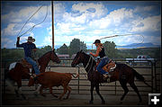 Team Roping. Photo by Terry Allen.