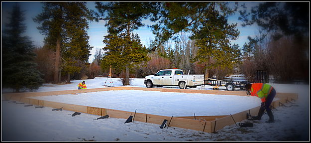 Ice Skating Rink. Photo by Terry Allen.