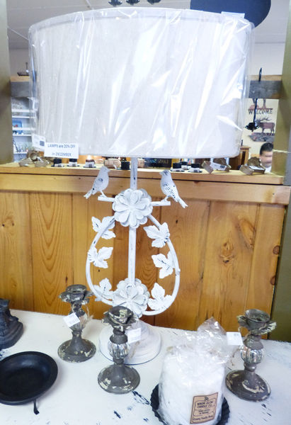 Lamp. Photo by Dawn Ballou, Pinedale Online.