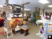 Inside store. Photo by Dawn Ballou, Pinedale Online.