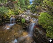 Lime Creek Falls. Photo by Arnie Brokling.
