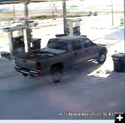 Suspect vehicle. Photo by Sublette County Sheriff’s Office.