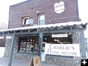 Charlies Home Decor. Photo by Dawn Ballou, Pinedale Online.