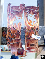 Cowboy boots. Photo by Dawn Ballou, Pinedale Online.