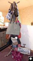 Handbags. Photo by Dawn Ballou, Pinedale Online.