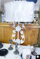 Lamp. Photo by Dawn Ballou, Pinedale Online.
