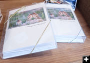 Photo Note Cards. Photo by Dawn Ballou, Pinedale Online.